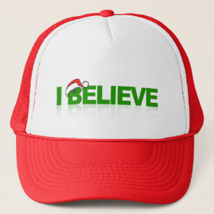 I Believe in Santa Trucker Hat