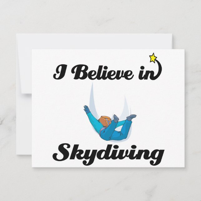 i believe in skydiving (Front)