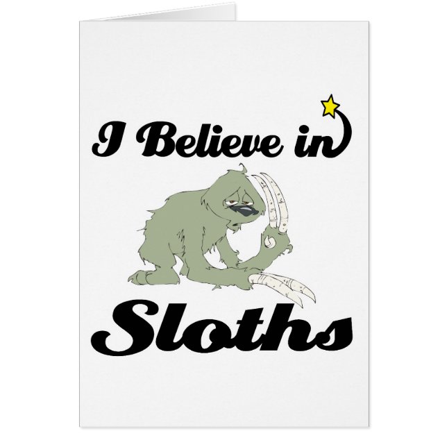 i believe in sloths (Front)