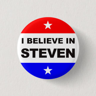 I believe in Steven 3 Cm Round Badge