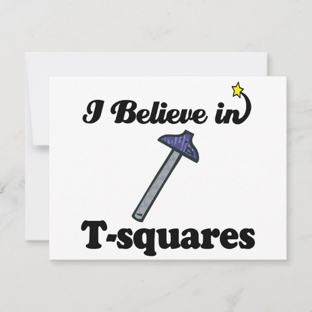 i believe in t-squares (Front)