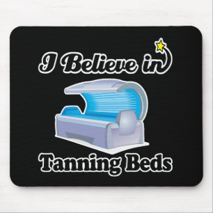 i believe in tanning beds mouse mat