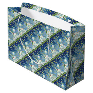 I BELIEVE IN THE CHRISTMAS UNICORN LARGE GIFT BAG