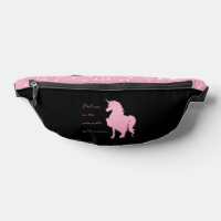 I believe in the invisible pink unicorn.