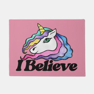 I Believe in Unicorns                              Doormat