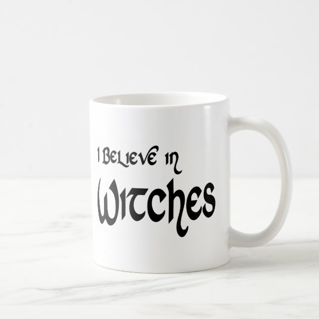 I Believe In Witches Coffee Mug (Right)