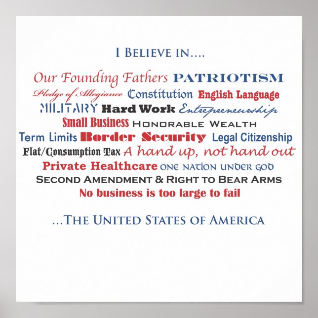 I Believe Poster (Front)