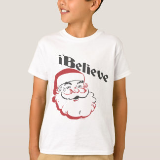 I Believe Santa Kids T-Shirt