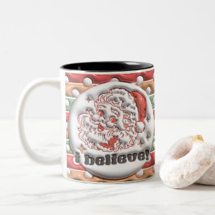 I believe Santa Mug - 3D puffy style