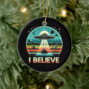 I believe - UFO Ceramic Tree Decoration