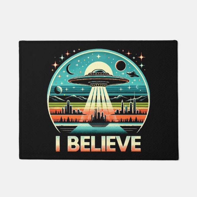 I believe - UFO Doormat (Front)