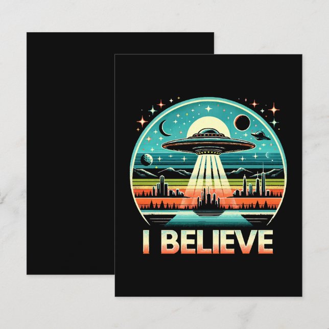 I believe - UFO Enclosure Card (Front/Back)