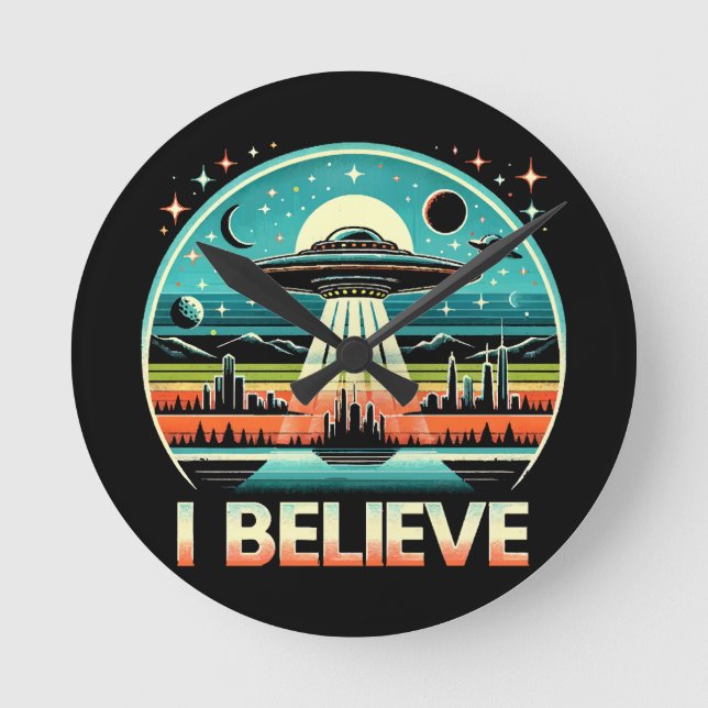 I believe - UFO Round Clock (Front)