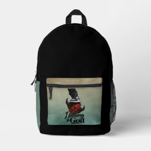 I belong to God Printed Backpack