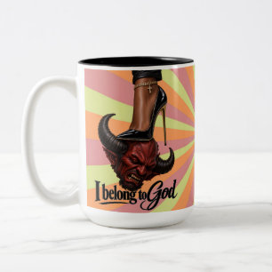 I belong to God Two-Tone Coffee Mug