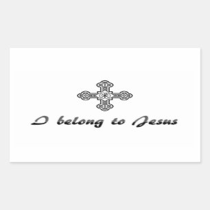 I belong to Jesus Sticker