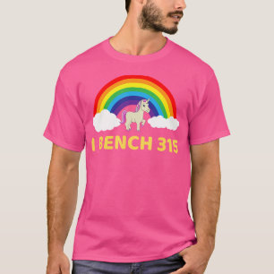 I Bench 315 Bench Press 315 Lb Club Bodybuilding S T-Shirt