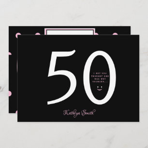 I bet You Thought She was Younger Birthday Invitation