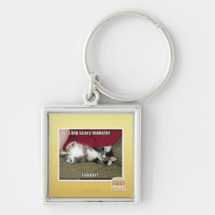I big scary monster key ring