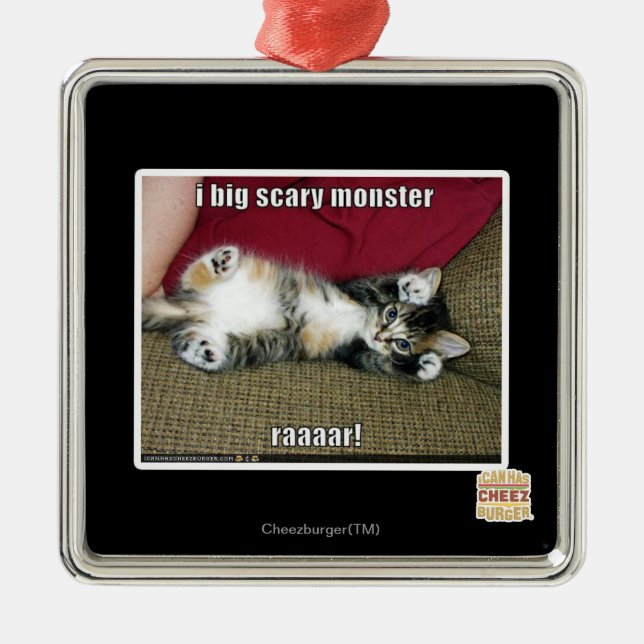 I big scary monster metal tree decoration (Front)