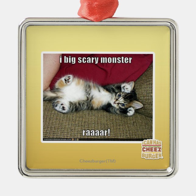 I big scary monster metal tree decoration (Front)