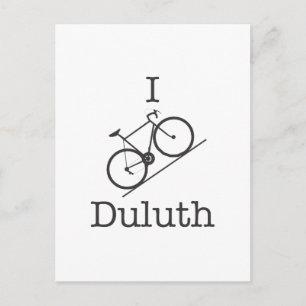 I Bike Duluth Postcard