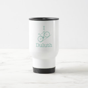 I Bike Duluth Travel Mug