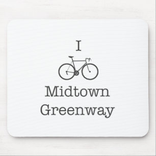 I Bike Midtown Greenway Mouse Mat