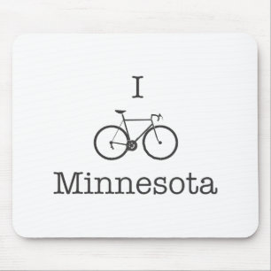 I Bike Minnesota Mouse Mat