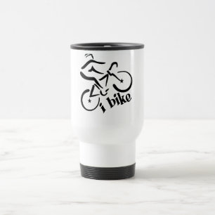I BIKE mug - choose style & colour