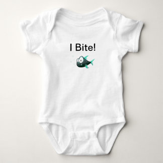 I Bite infant tee pirahna