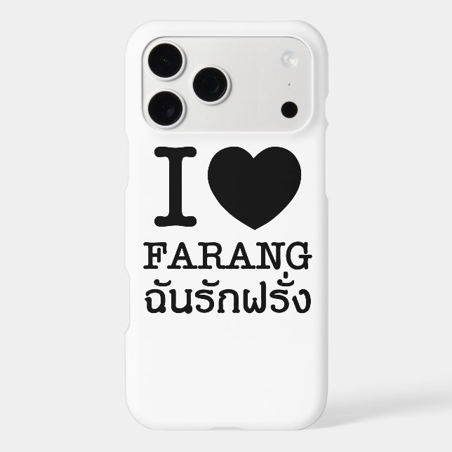 I Black Heart (Love) Farang (Back)