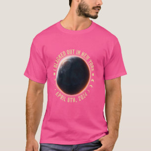 I Blacked Out In New York Total Solar Eclipse Apri T-Shirt