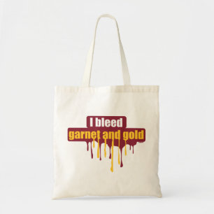 I bleed garnet and gold... tote bag