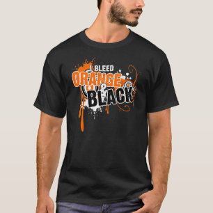 I Bleed Orange and Black T-Shirt