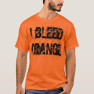 "I Bleed Orange" t-shirt