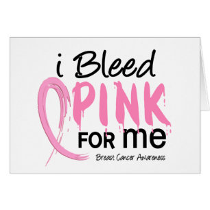 I Bleed Pink For ME Breast Cancer