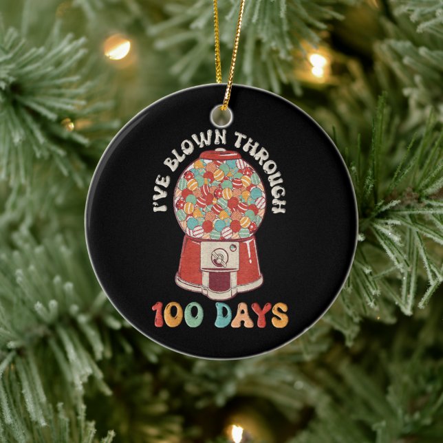 I Blown Through 100 Days Ceramic Tree Decoration (Tree)