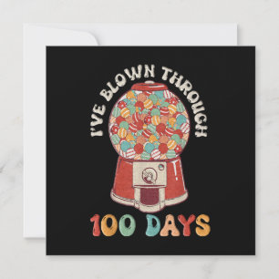 I Blown Through 100 Days Invitation