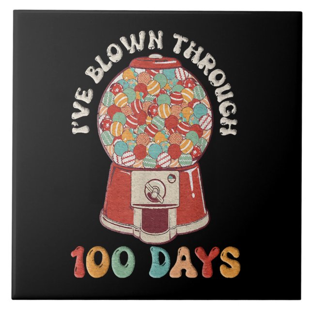 I Blown Through 100 Days Tile (Front)