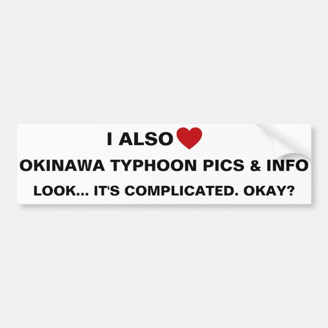 "I ♥ Bookoo" Buddy Bumper Sticker (Front)