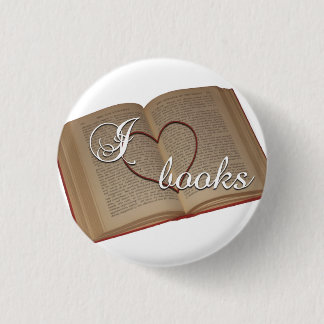 "I ♡ Books" Button