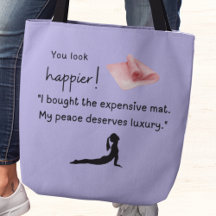 I bought the expensive yoga mat