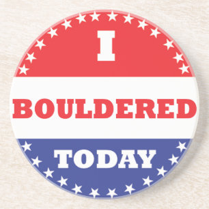 I Bouldered Today Coaster