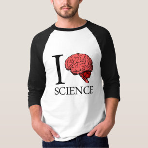 I Brain Science (I Know science) (I Love Science) T-Shirt