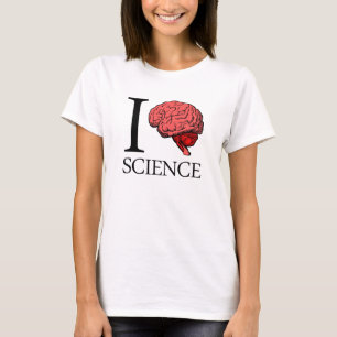 I Brain Science (I Know science) (I Love Science) T-Shirt