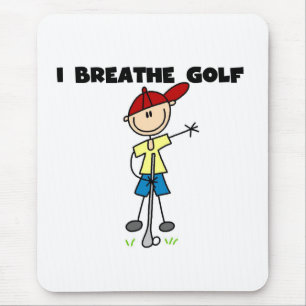 I Breathe Golf Mouse Mat