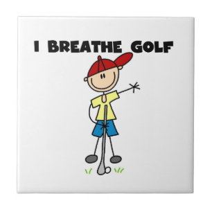 I Breathe Golf Tile
