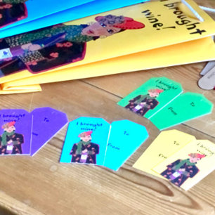 I Brought Wine! Gift Tags