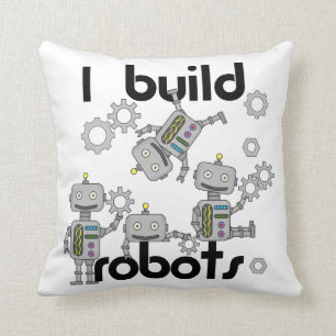 I Build Robots Cushion